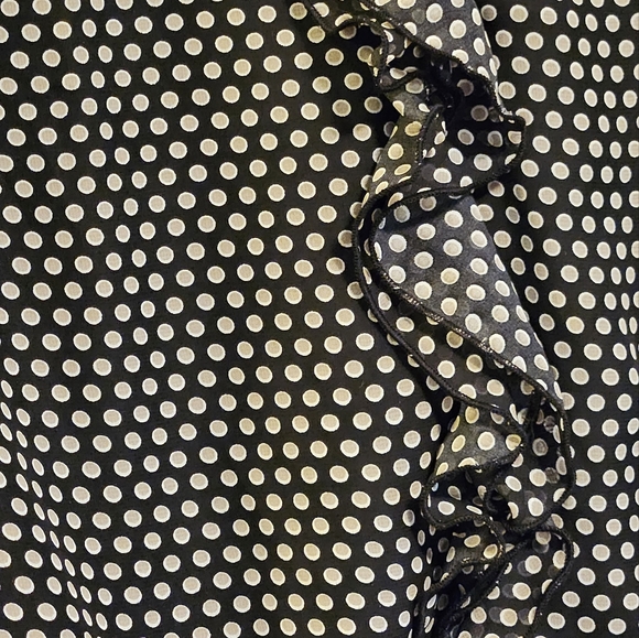 Ispiri polka dot ruffled blouse - Picture 7 of 14